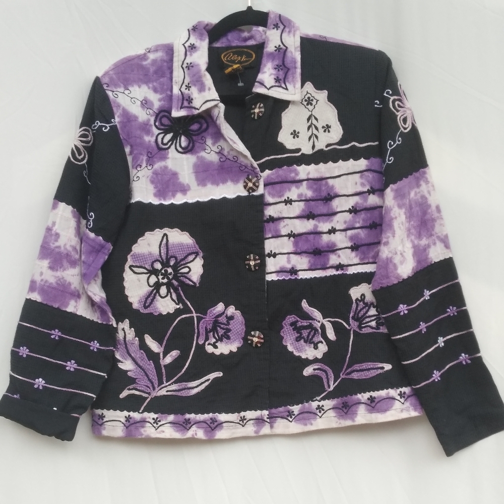 Alex Kim Emborder Jacket